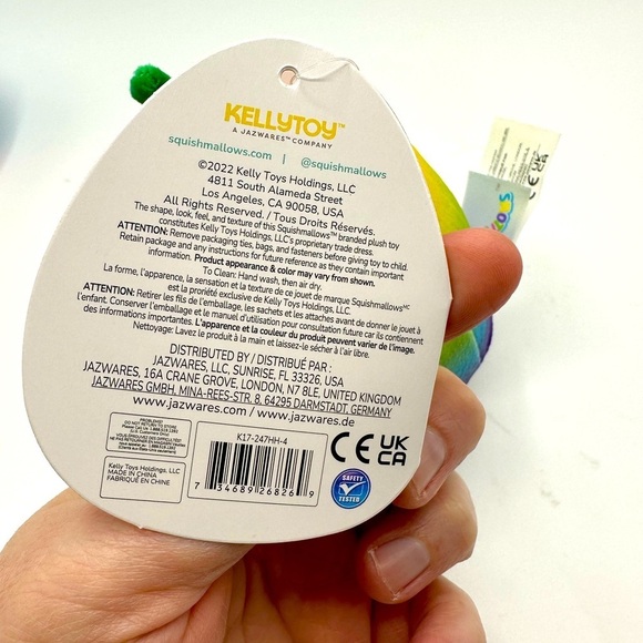 NWT Squishmallows Staley the Rainbow Pumpkinβ 4β - Picture 9 of 9